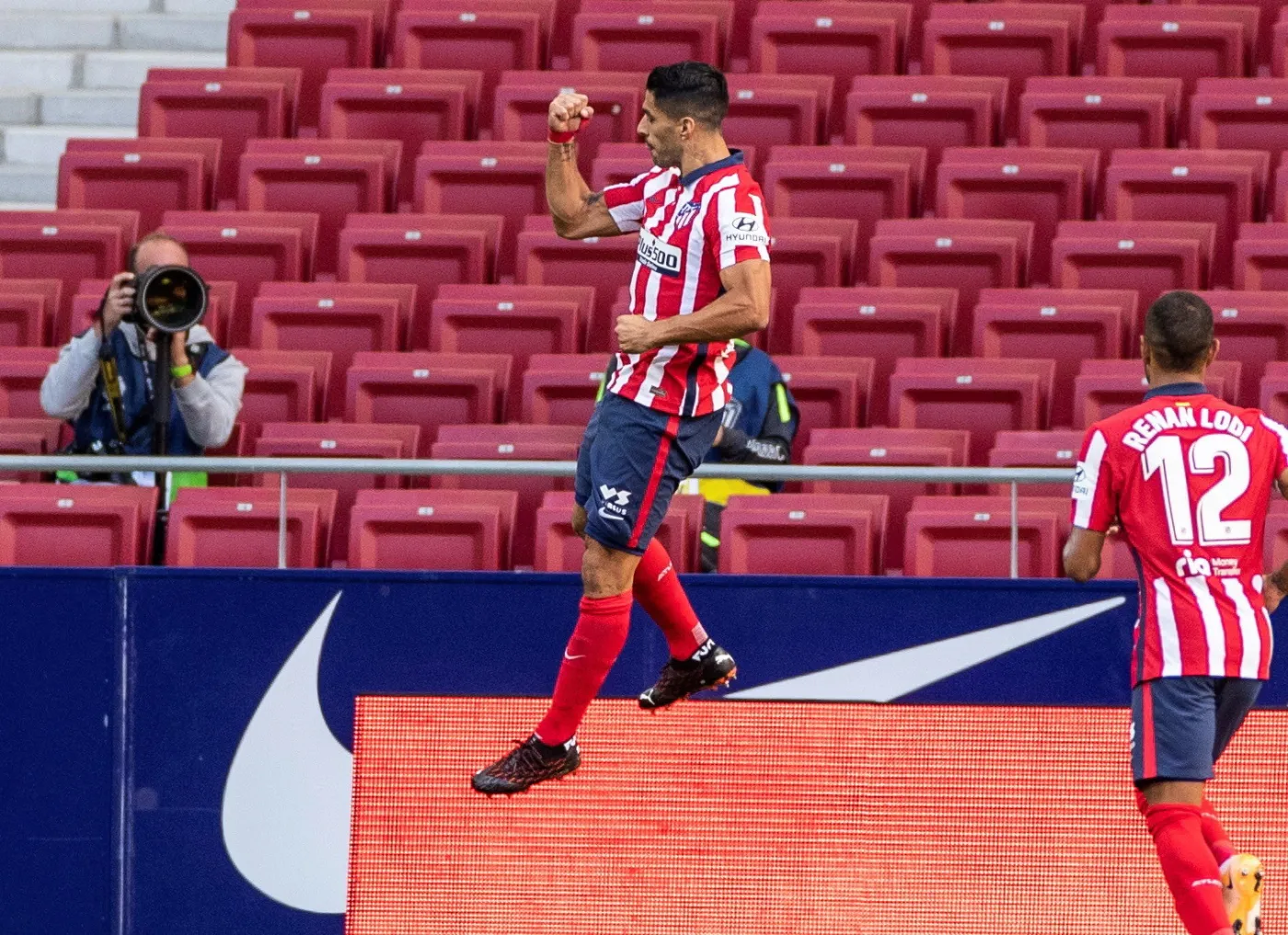 Dwa gole Luisa Suareza w debiucie w Atletico Madryt