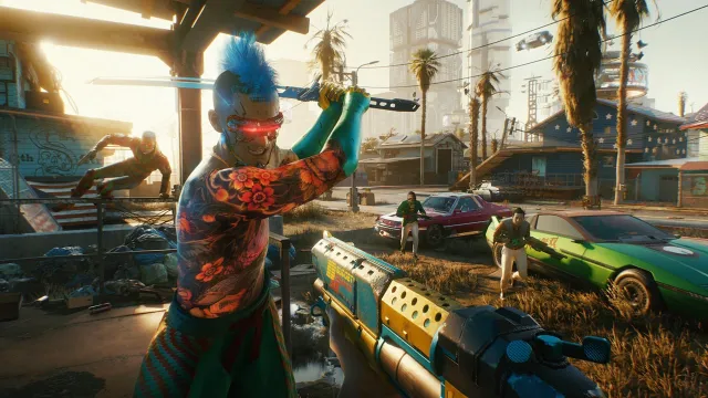 "Cyberpunk 2077" bije rekordy. "Moje zmysły są w ciągłym upojeniu"