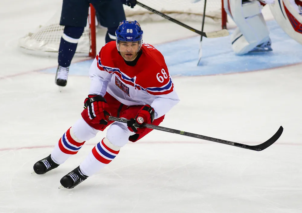 Jaromir Jagr wrócił do gry. 48-latek miał 9 miesięcy przerwy