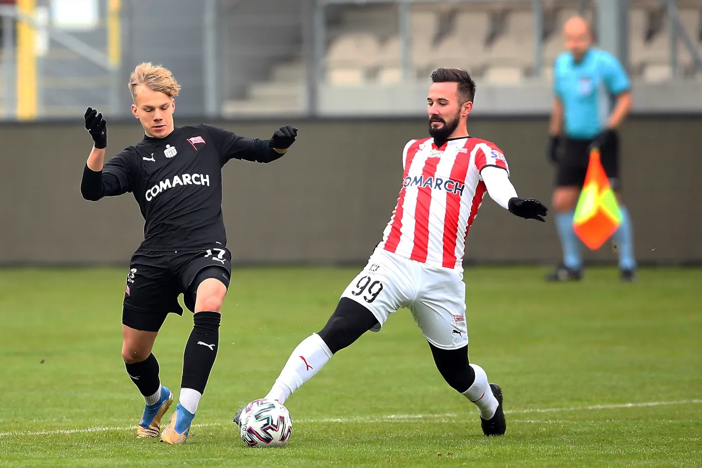 7 bramek w noworocznym meczu Cracovii. Wiśniewski strzelcem pierwszego gola