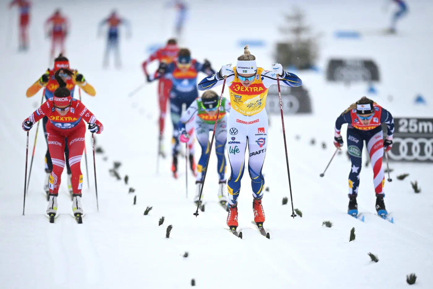 Svahn wygrała drugi etap cyklu Tour de Ski. 29. miejsce Marcisz