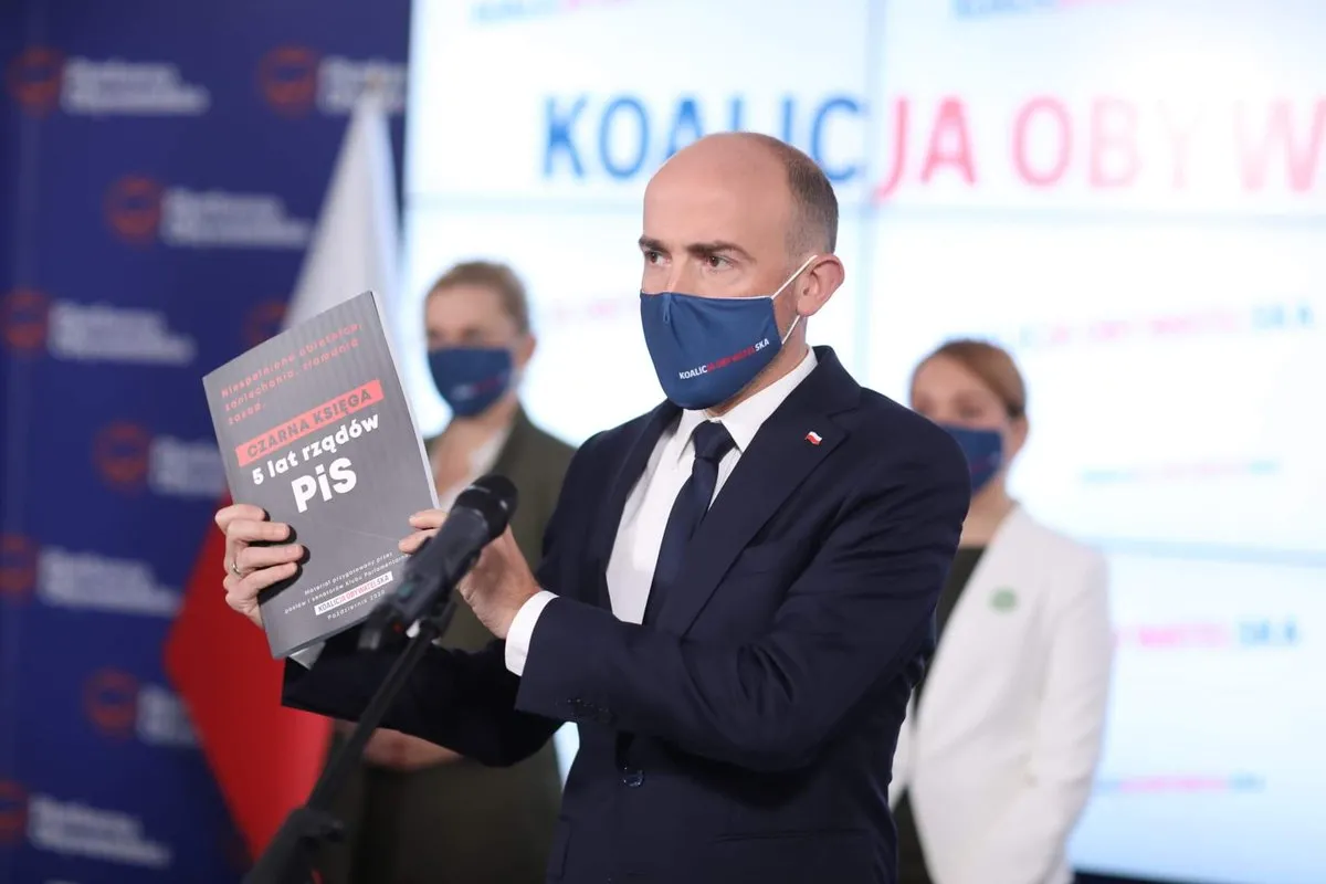 KO publikuje czarną księgę rządów PiS. Budka: "Polska w ruinie" to hasło przewodnie tej władzy [WIDEO]