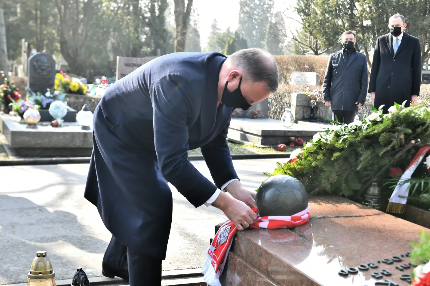 Prezydent Duda uczcił setną rocznicę urodzin trenera Górskiego
