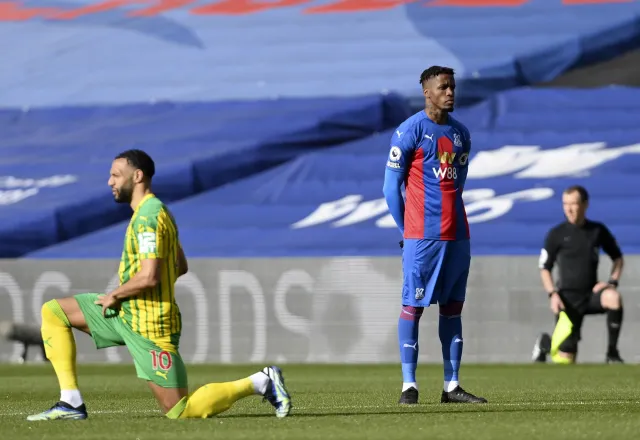 Wilfried Zaha nie klęknął przed meczem West Bromwich Albion