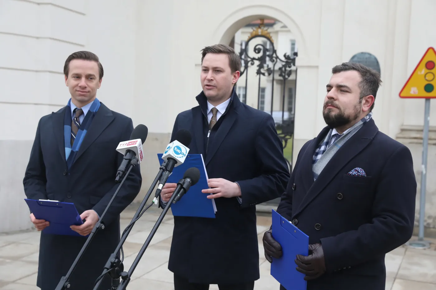 Krzysztof Bosak, Michał Urbaniak, Witold Stoch