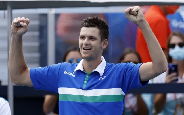Hubert Hurkacz: Wiszę trenerowi butelkę dobrego wina