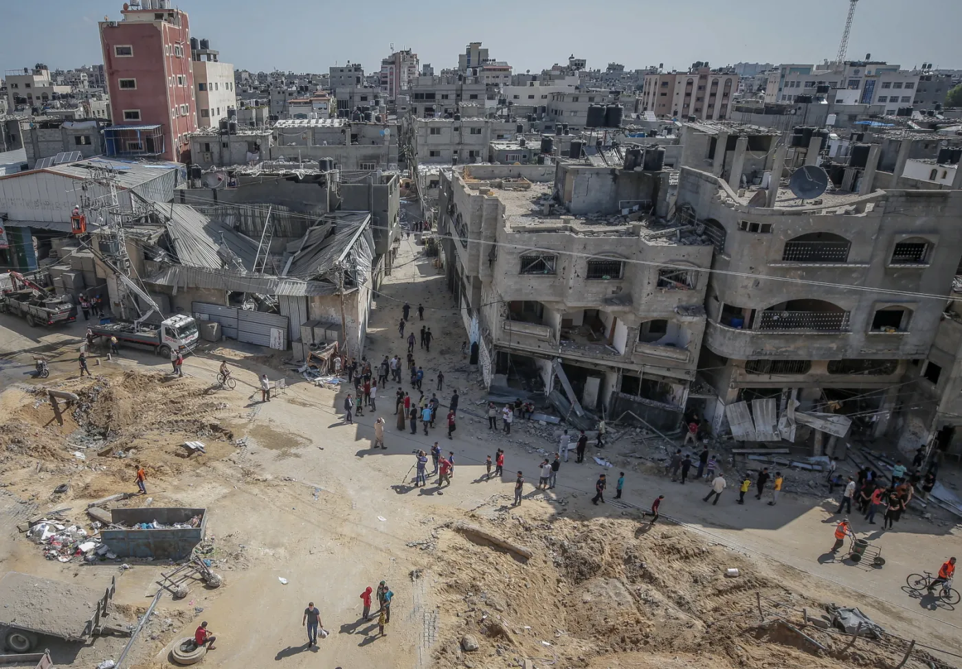 Po nocnej przerwie Hamas i Izrael kontynuują wzajemne ataki