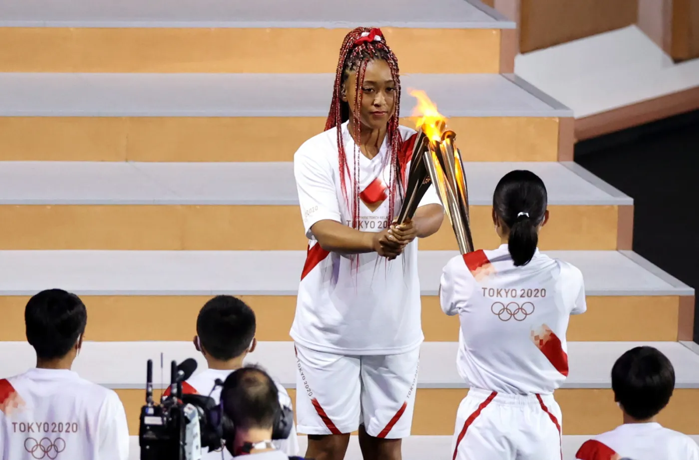 Tokio 2020. To oni zapalali olimpijski znicz [DOKUMENTACJA]