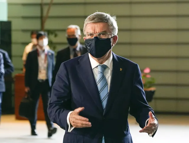 Thomas Bach: Prawie 100 procent działaczy MKOl jest zaszczepionych