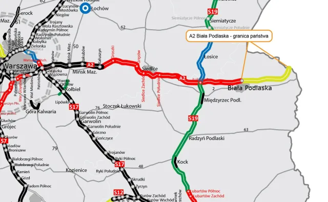 Autostrada A2 dłuższa o nowy odcinek. Z Warszawy do granicy w rekordowym czasie