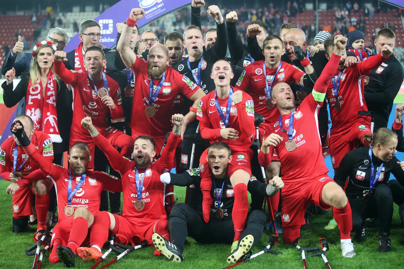 ME w amp futbolu. Polacy pokonali Rosję i zdobyli brązowy medal