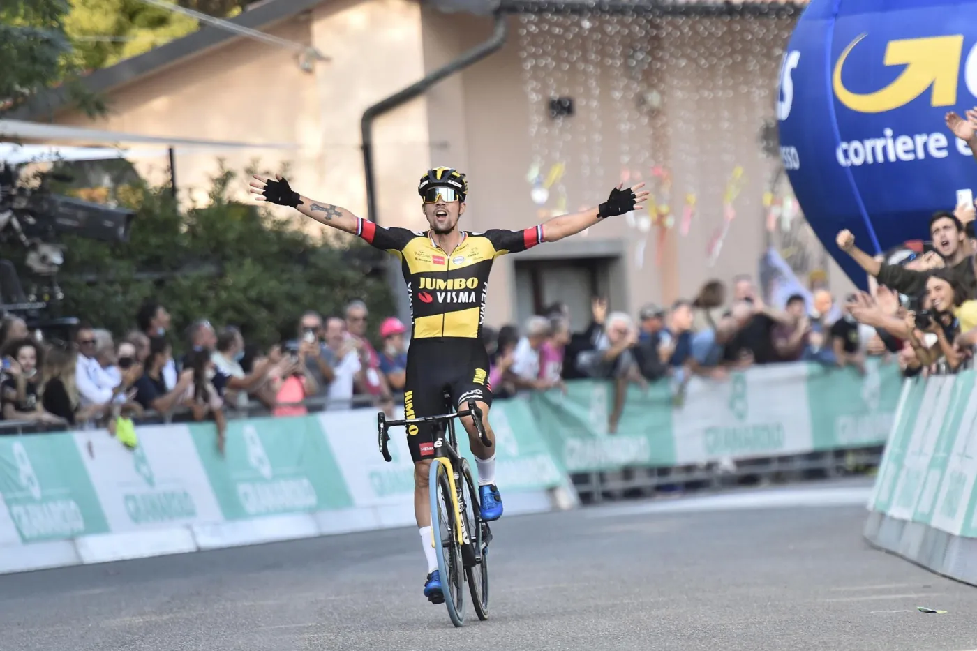 Giro dell'Emilia. Triumf Roglica, Majka i Owsian nie ukończyli wyścigu