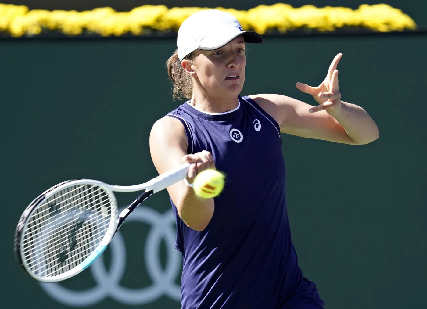 Iga Świątek w deblu pożegnała się z Indian Wells