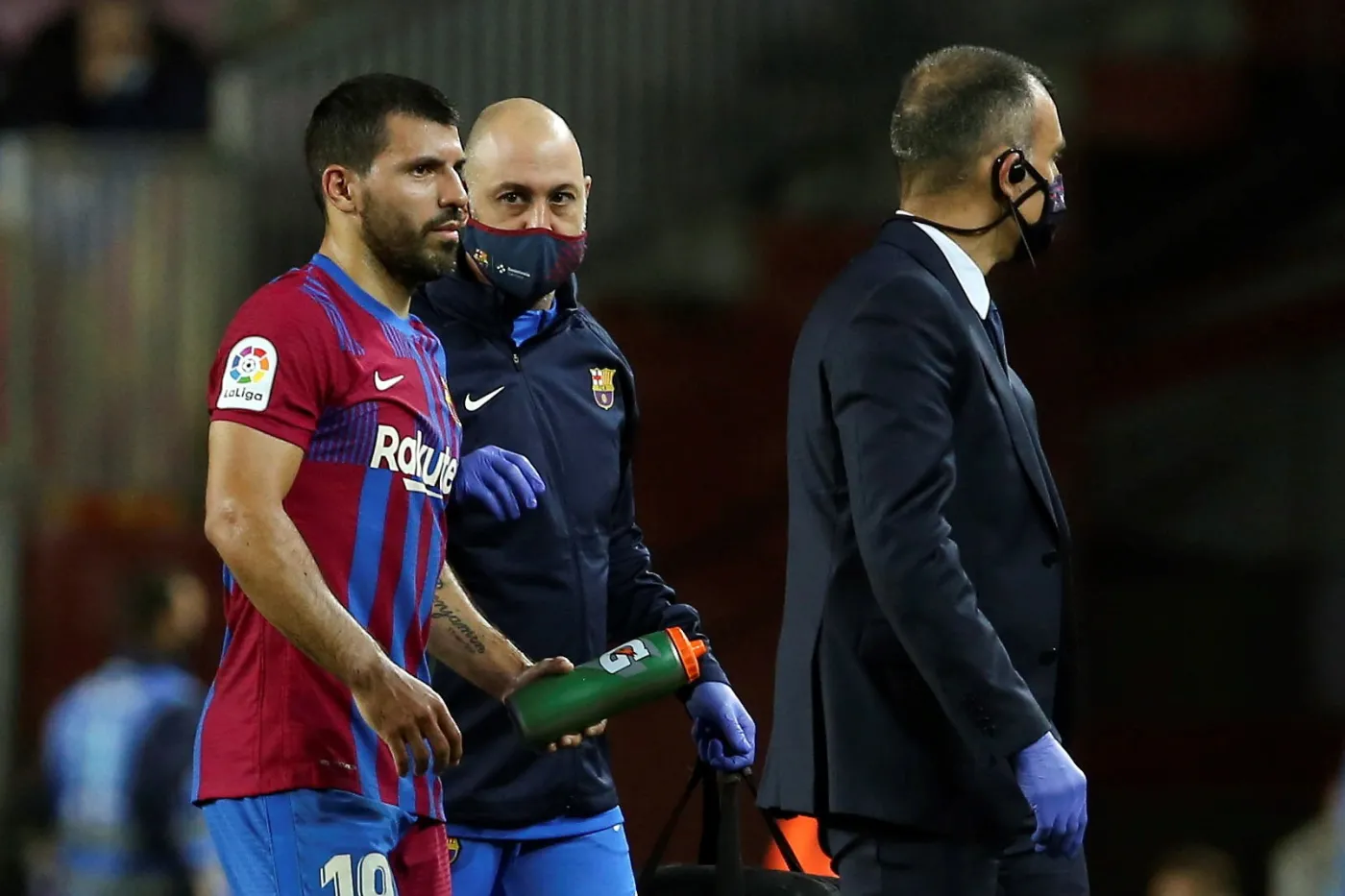 Sergio Aguero po meczu z Alaves trafił do w szpitala