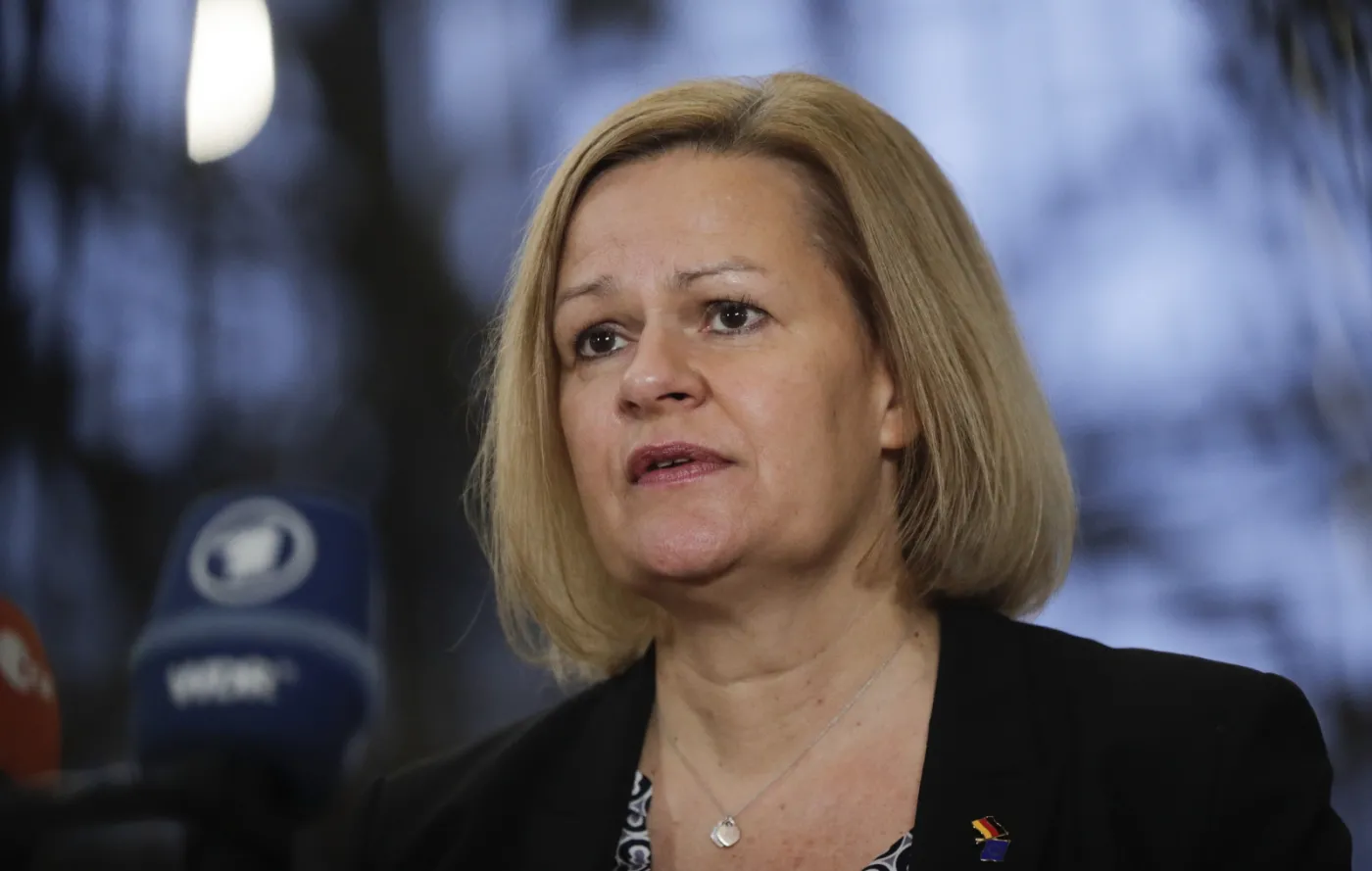 Szefowa niemieckiego MSW o sytuacji na granicy z Białorusią: Misja Frontexu byłaby czymś pozytywnym
