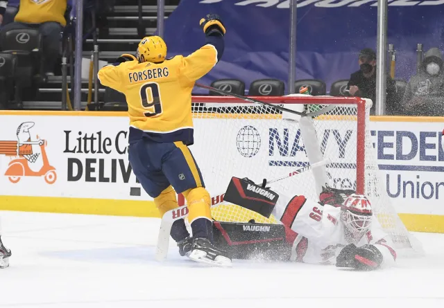 Liga NHL. Forsberg strzelił 4 gole i wyrównał klubowy rekord