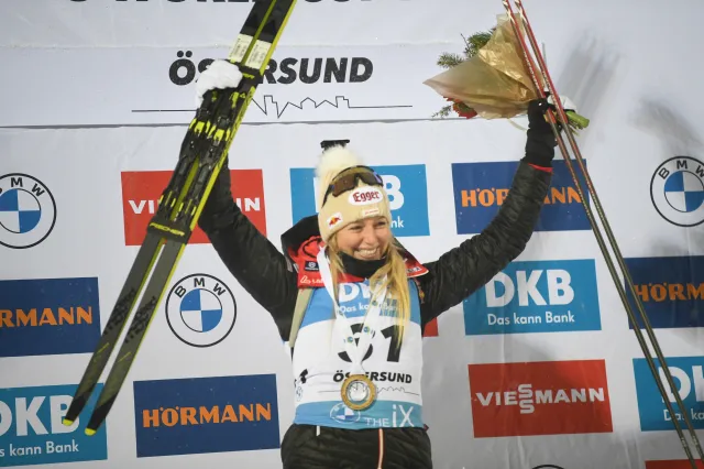 PŚ w biathlonie. Hauser zwyciężyła w sprincie, Polki bez punktów