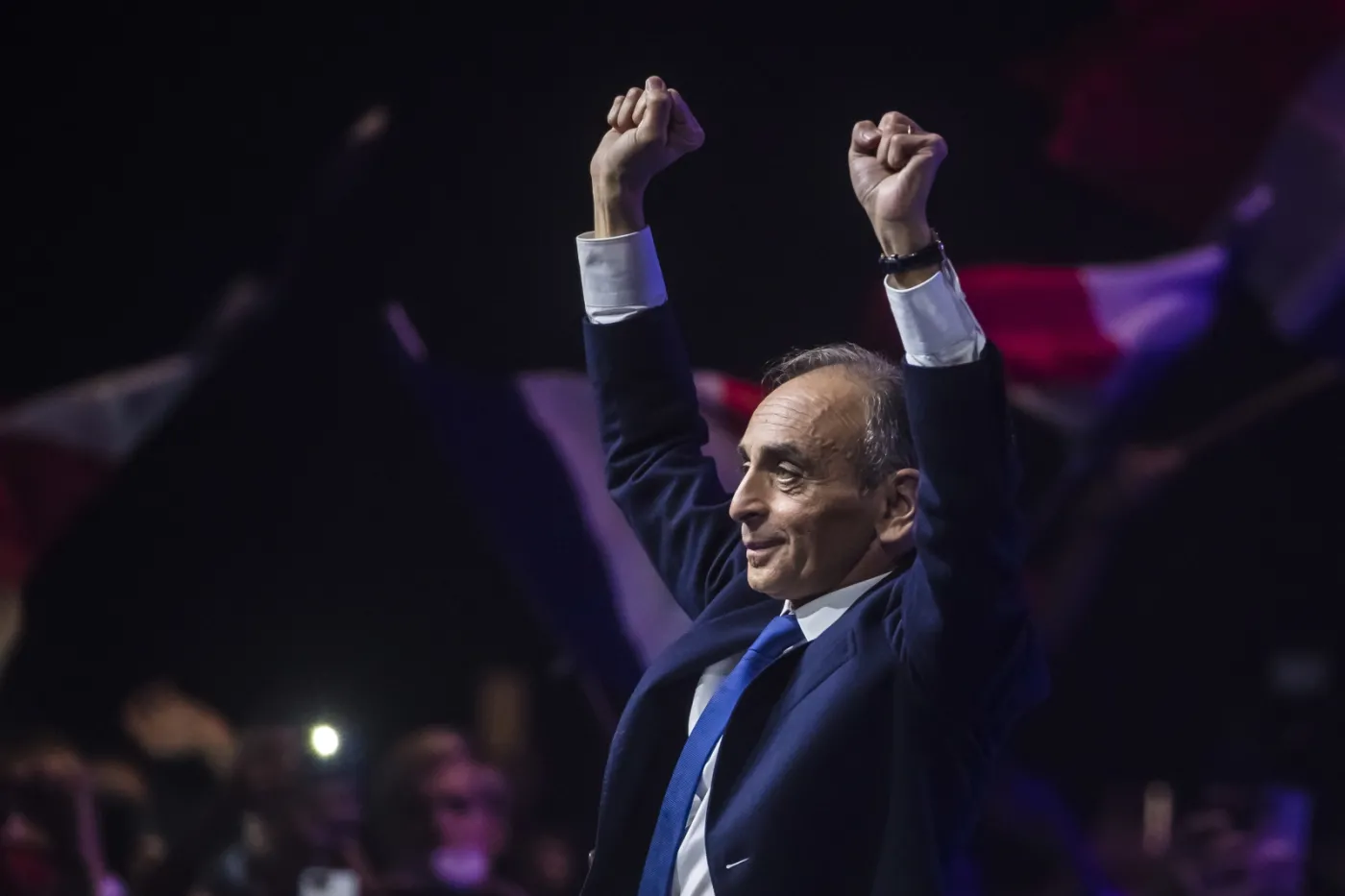 Prawicowy kandydat na prezydenta Francji zaatakowany podczas wiecu
