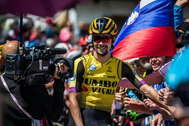 Primoz Roglic pierwszym Słoweńcem w historii ze "Złotym Rowerem"
