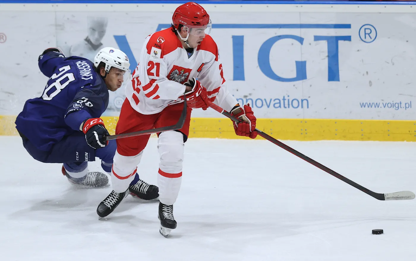 Hokejowy Christmas Cup. Francja lepsza od Polski o jedną bramkę