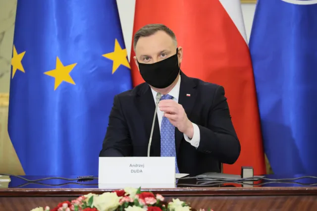 "Ważne, strategiczne kwestie" na posiedzeniu RBN. Prezydent: Zagrożenia militarnego dla Polski nie ma