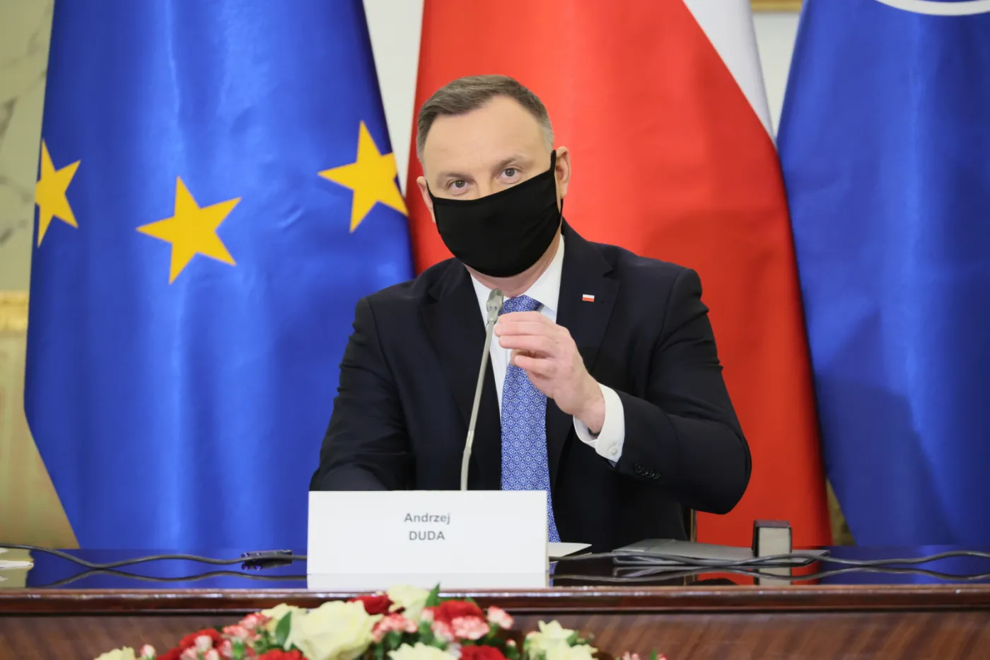 "Ważne, strategiczne kwestie" na posiedzeniu RBN. Prezydent: Zagrożenia militarnego dla Polski nie ma