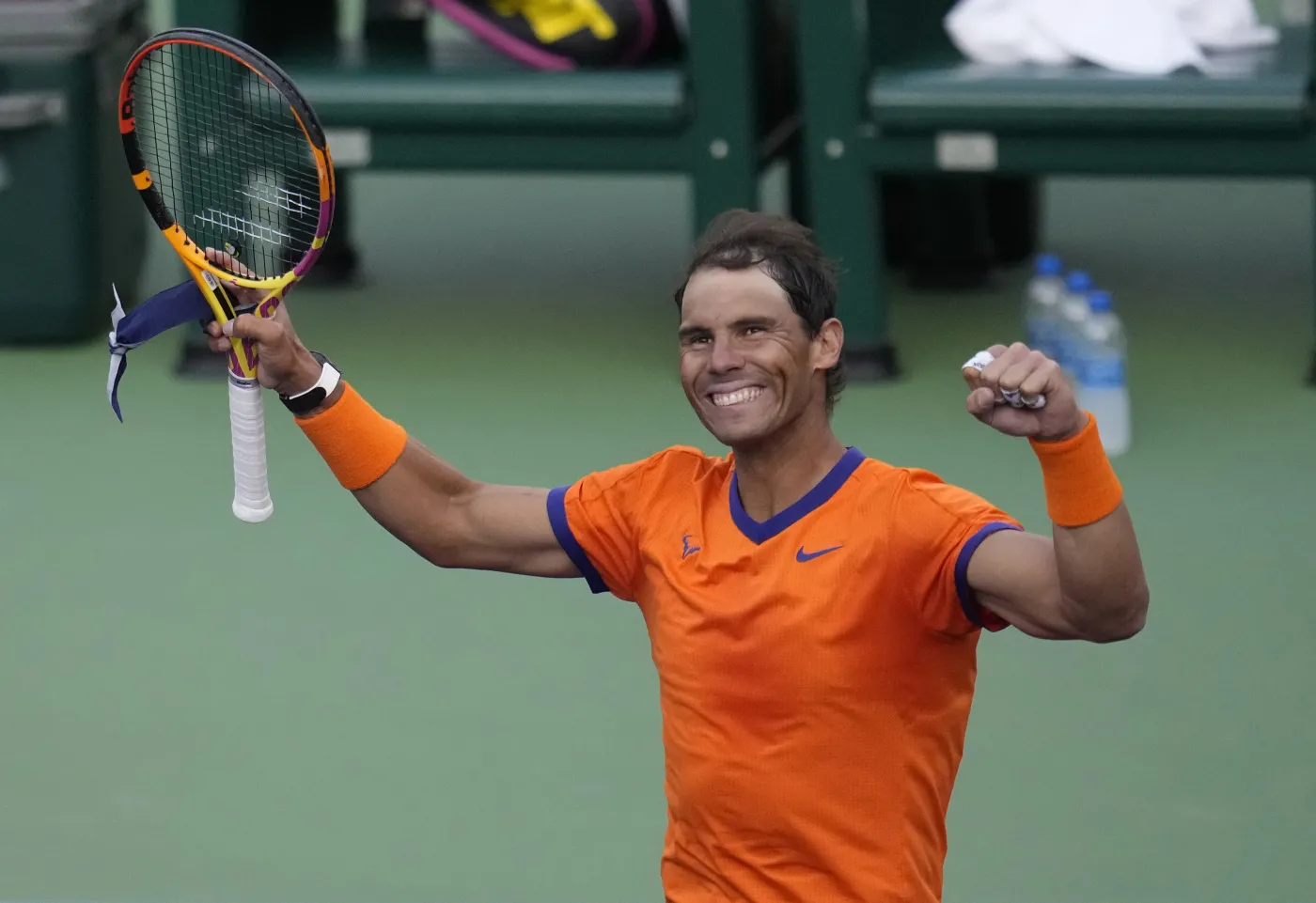 Rafael Nadal w finale turnieju w Indian Wells. Rywalem Taylor Fritz