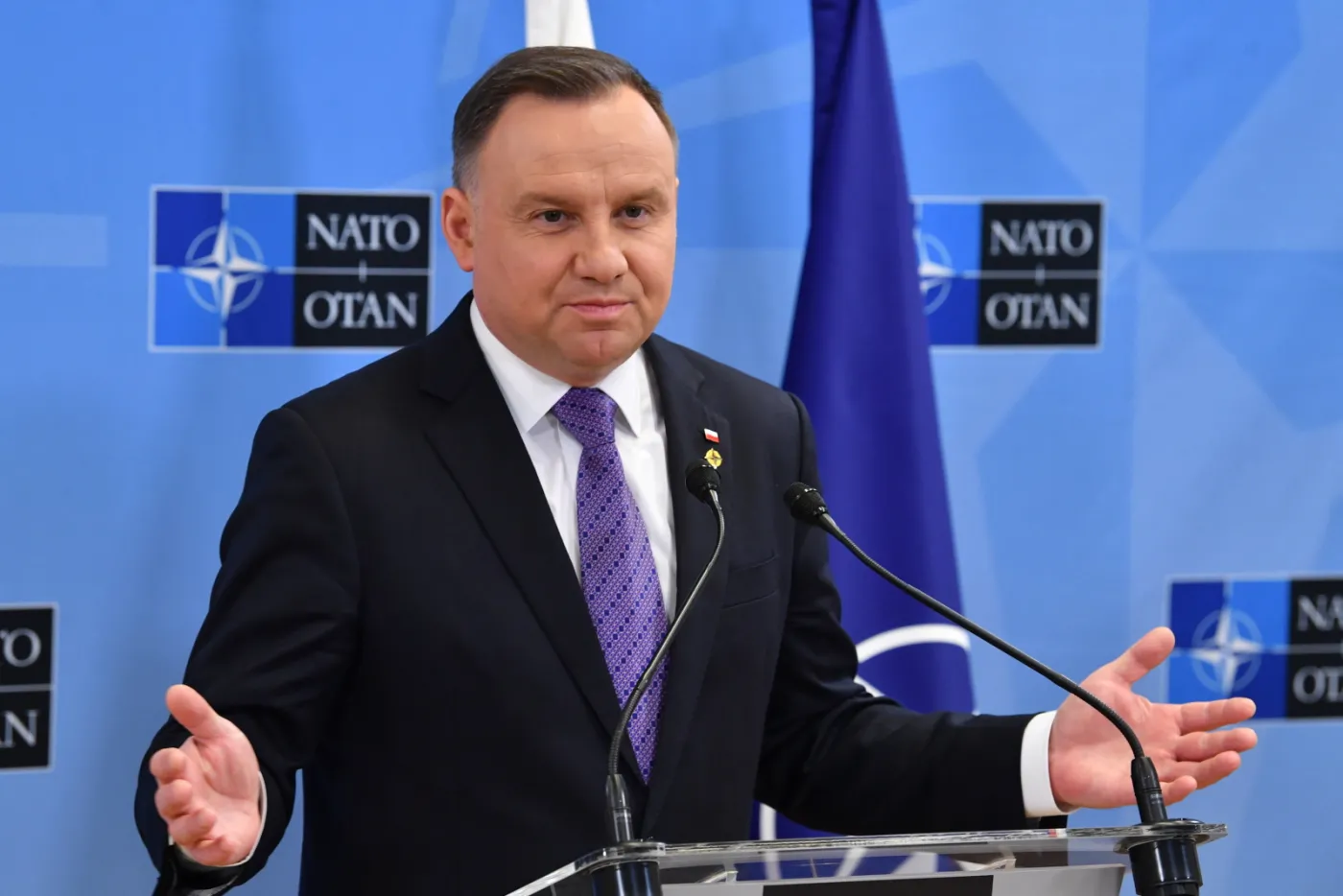 Prezydent Duda: Szczyt NATO bez konkretnych decyzji. Zabrakło czasu