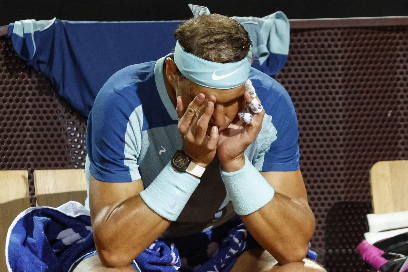 Rafael Nadal nie obroni tytułu w Rzymie. Odpadł w 1/8 finału
