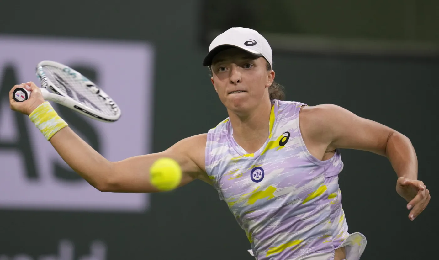 Popis Świątek w starciu z Keys. Polka w półfinale Indian Wells!