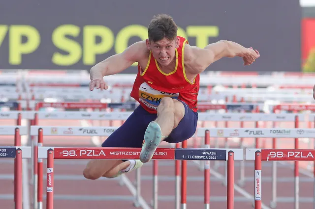 Damian Czykier na mistrzostwach Polski pobił rekord kraju na 110 m ppł