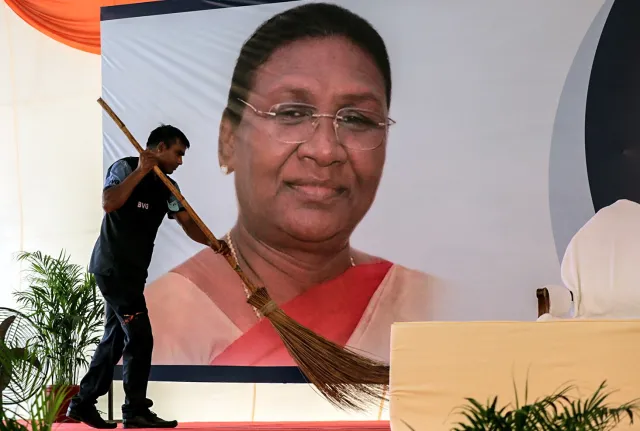 Historyczne wybory w Indiach. Draupadi Murmu nową prezydent