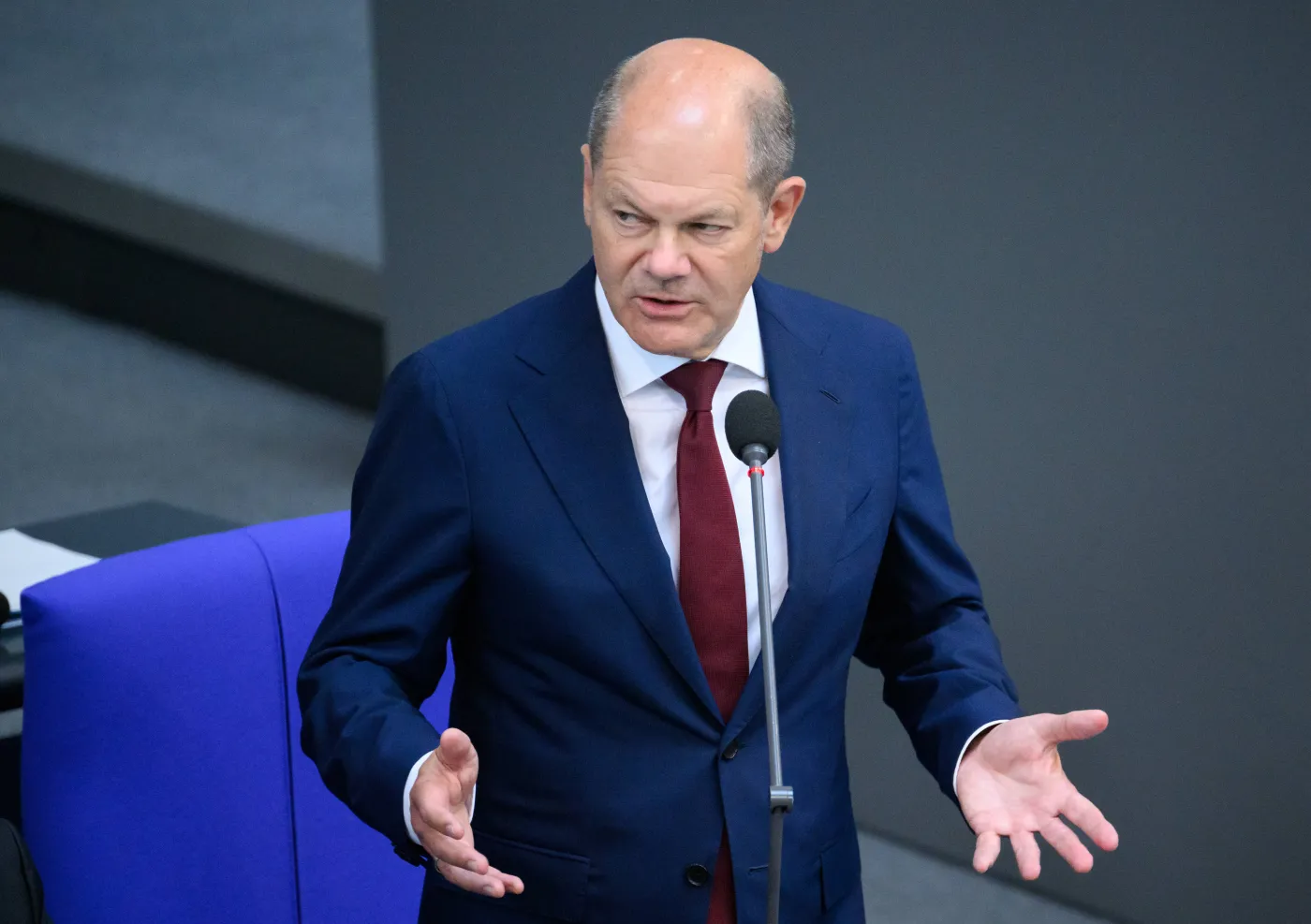 Scholzowi puściły nerwy: AfD to partia rosyjska!