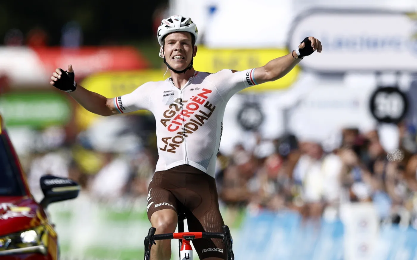 Jungels najszybszy na 9. etapie Tour de France. Pogacar wciąż liderem