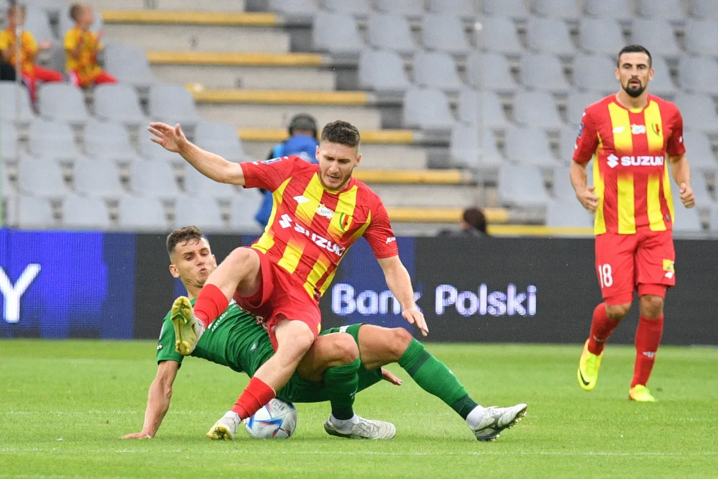 Piękny gol Łukowskiego. Korona zainkasowała trzy punkty [WIDEO]