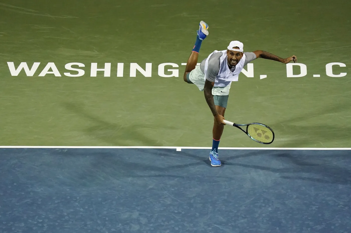 Kyrgios obronił pięć meczboli i zagra w półfinale turnieju w Waszyngtonie