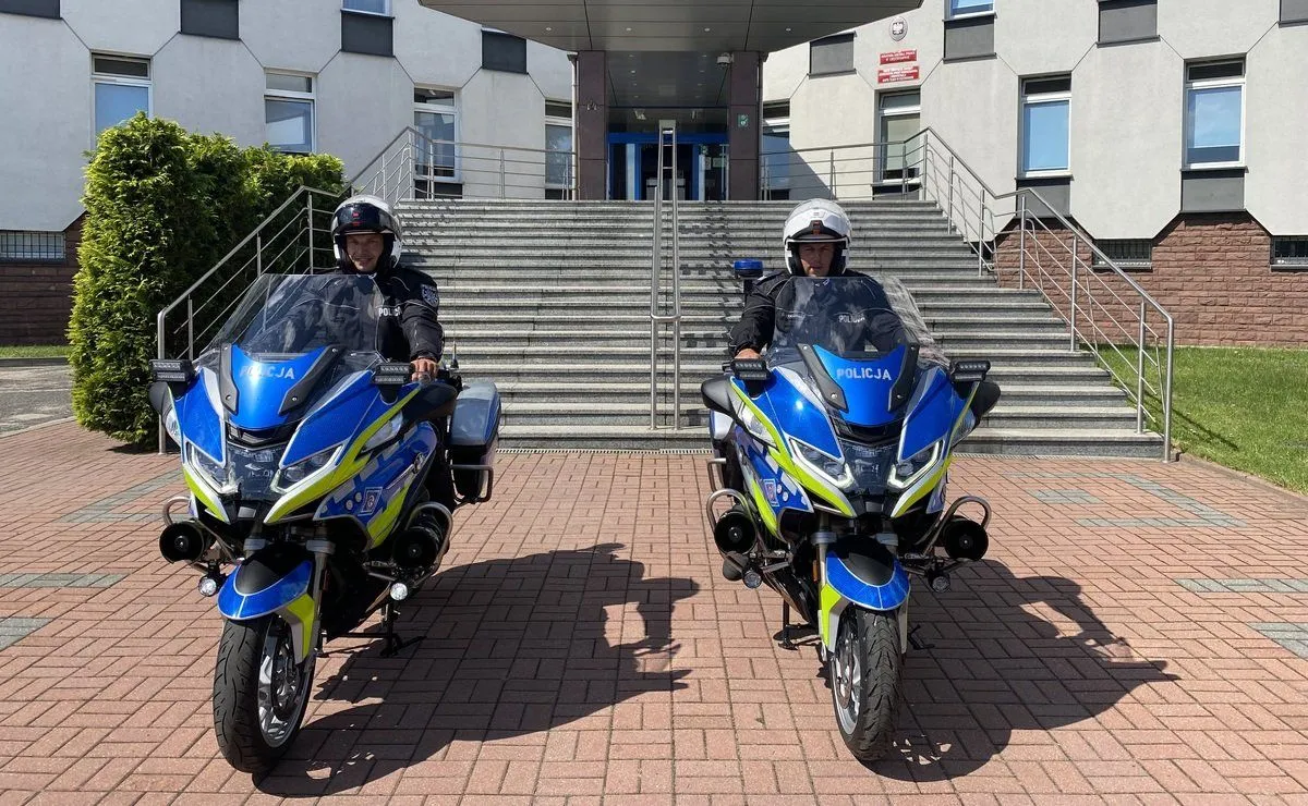 Policyjne motocykle BMW R 1250 RT