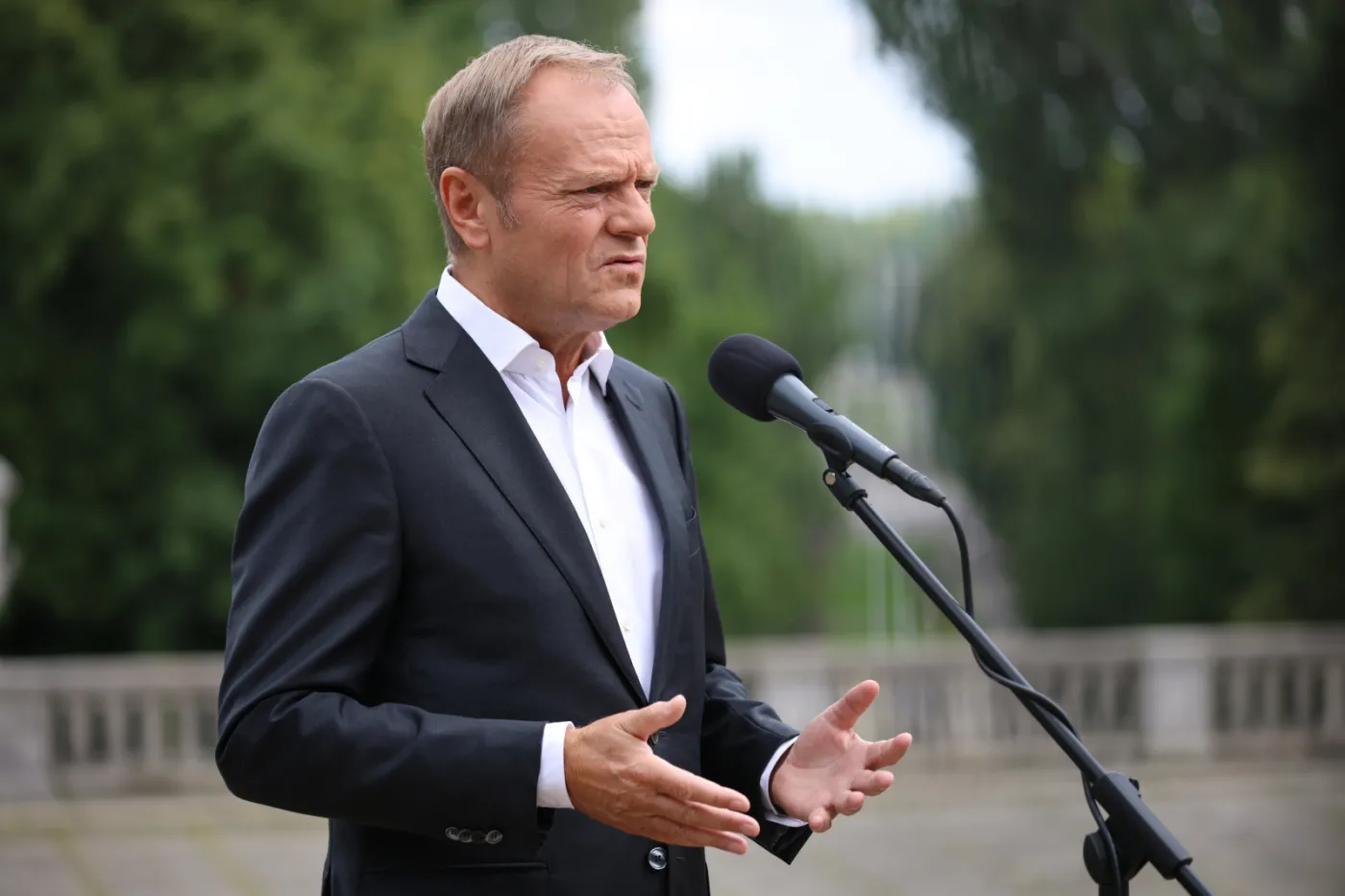 Tusk pytany o wpadkę w TVN24: Myślę, że dość delikatnie się wyraziłem o Sejmie pod władzą PiS