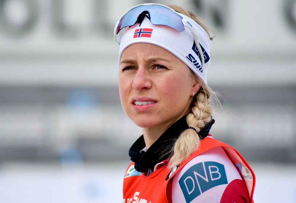 Ostatni sprint w sezonie. Królowa biathlonu pożegnała się zwycięstwem