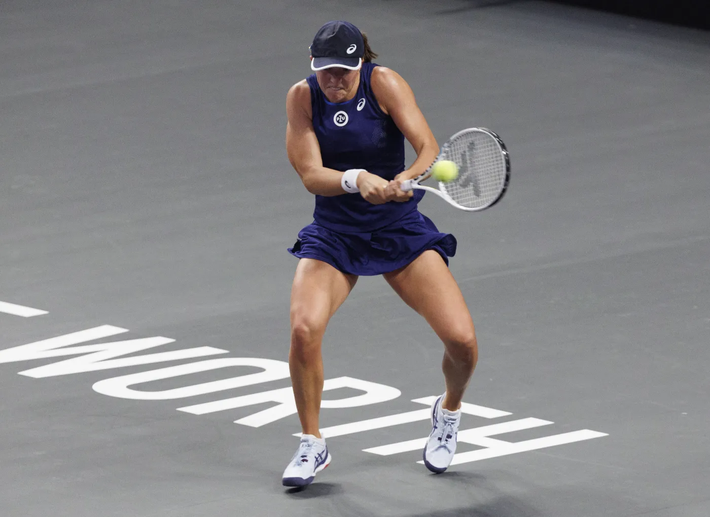 Świątek WTA Finals zaczęła od wygranej. Polka ma patent na Kasatkinę [WIDEO]
