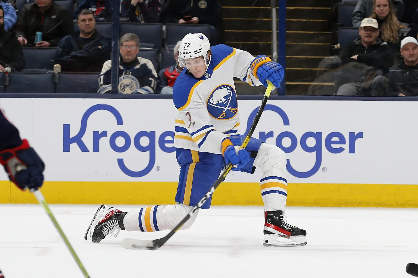 Pięć bramek Thompsona w meczu z Columbus Blue Jackets [WIDEO]