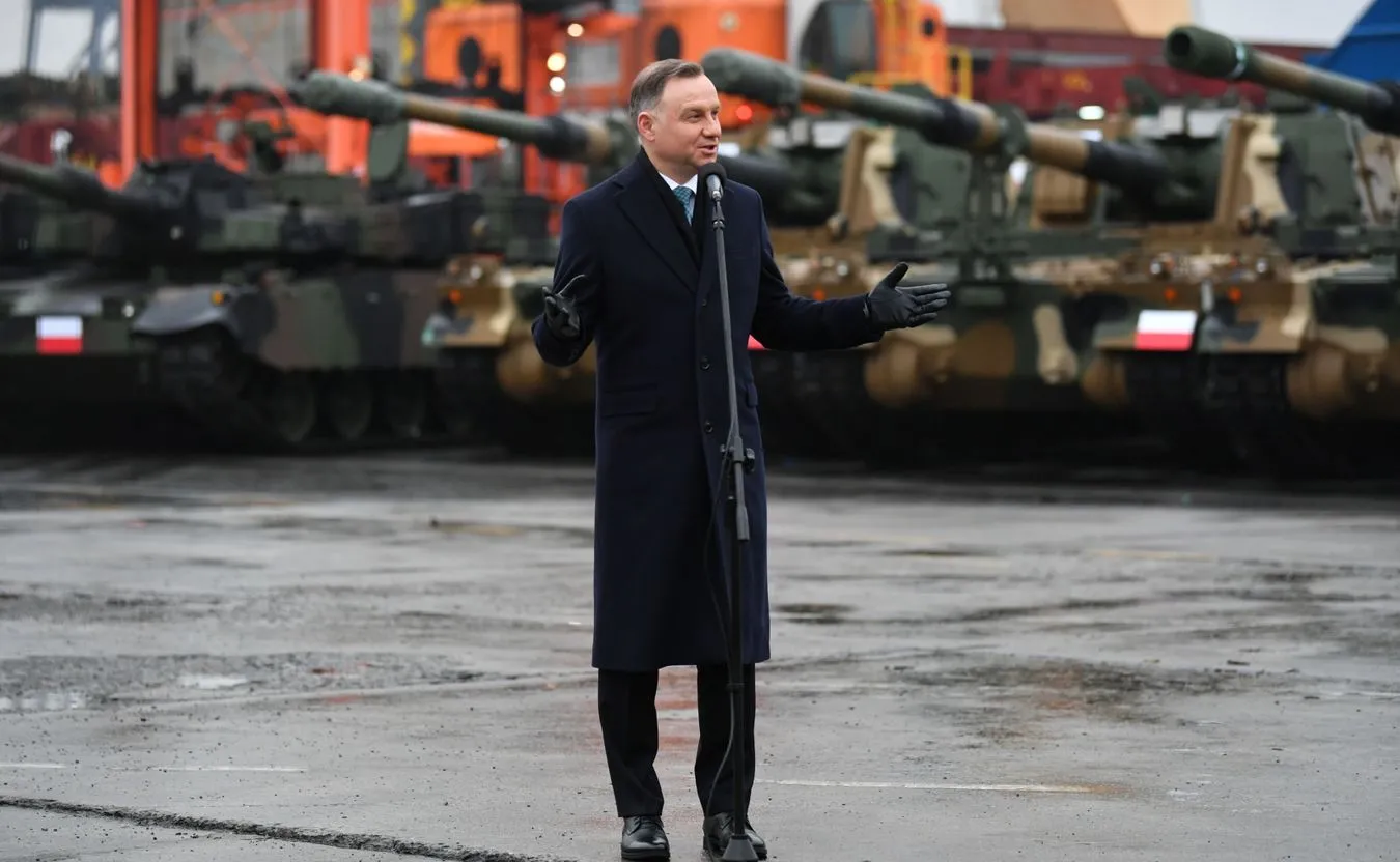 Pierwsze czołgi K2 i armatohaubice K9 w Polsce. Duda zabrał głos