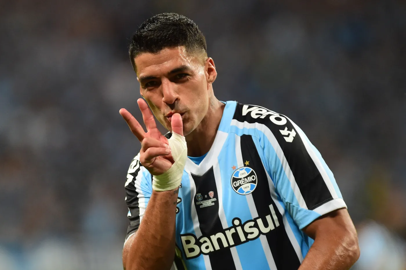Luis Suarez w debiucie zaliczył hat-tricka. Tak przywitał się Gremio Porto Alegre [WIDEO]