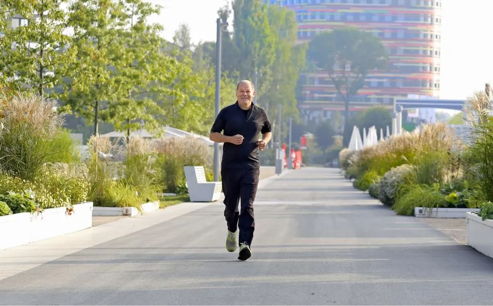 Scholz spotkał Polaka podczas joggingu. Kanclerz zdradza, co od niego usłyszał