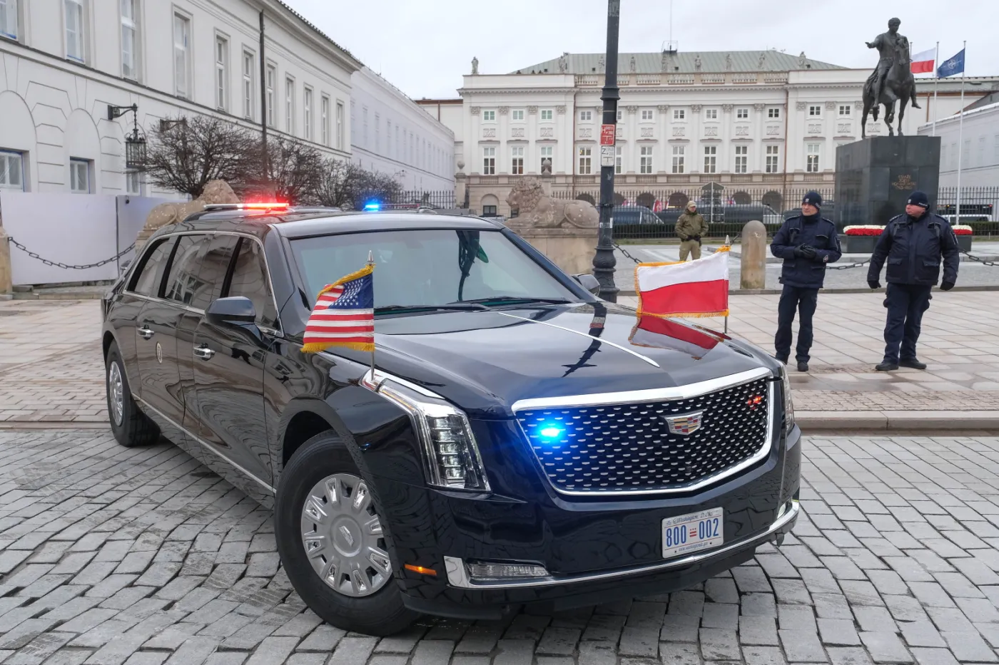"Bestia" Bidena w Polsce. Ten samochód to nowoczesny czołg