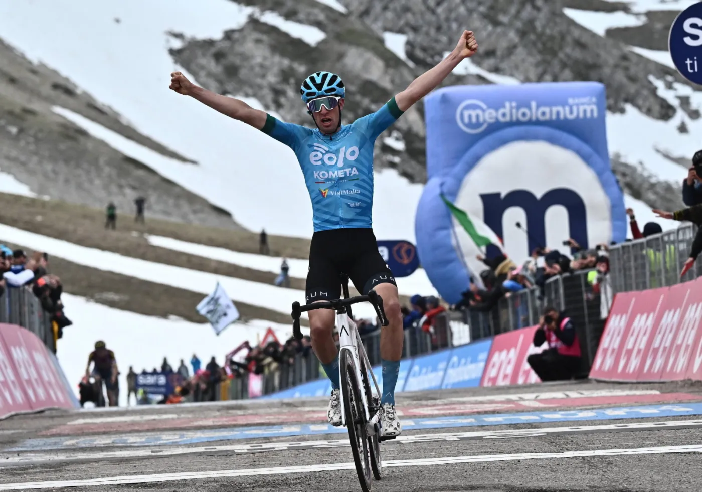 Bais wygrał siódmy etap Giro d'Italia. Leknessund nadal liderem
