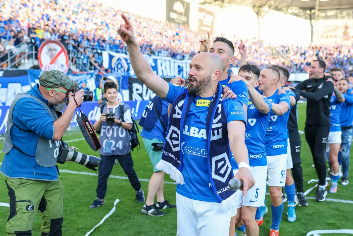 Ruch Chorzów w Ekstraklasie. Premier złożył gratulacje