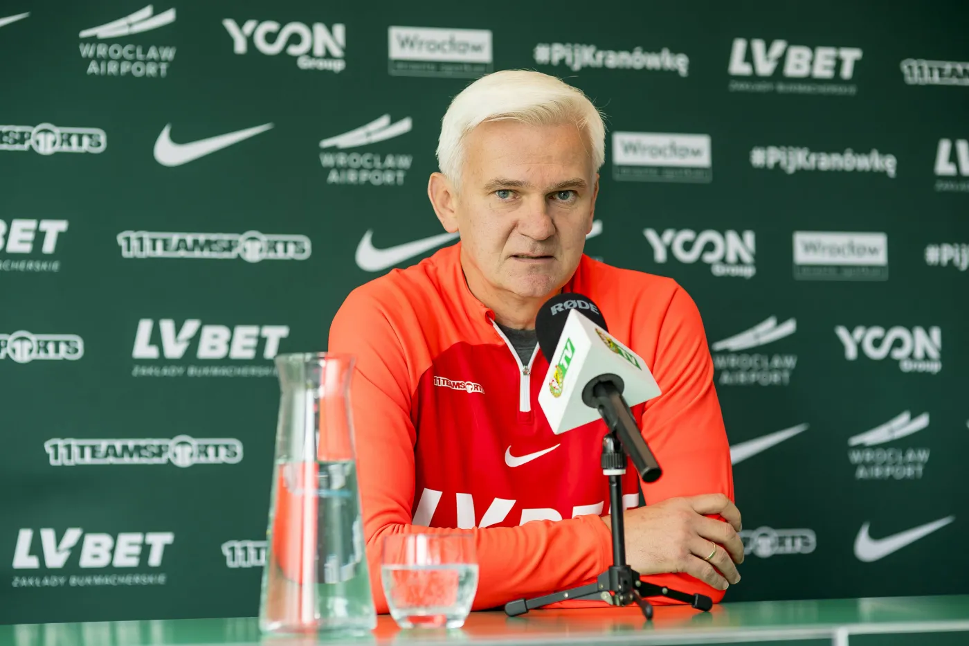 Trener Śląska: W ostatnich miesiącach na stadionie Legii mało ktoś coś ugrał