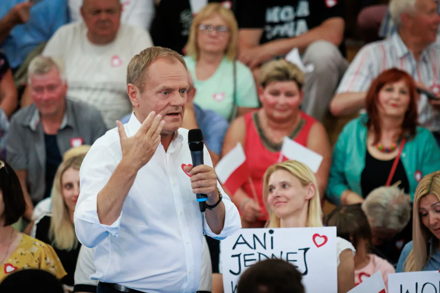 Tusk w Kłodzku. "Polska na nie zasługuje na takie rządy. One prowadzą do tragedii"