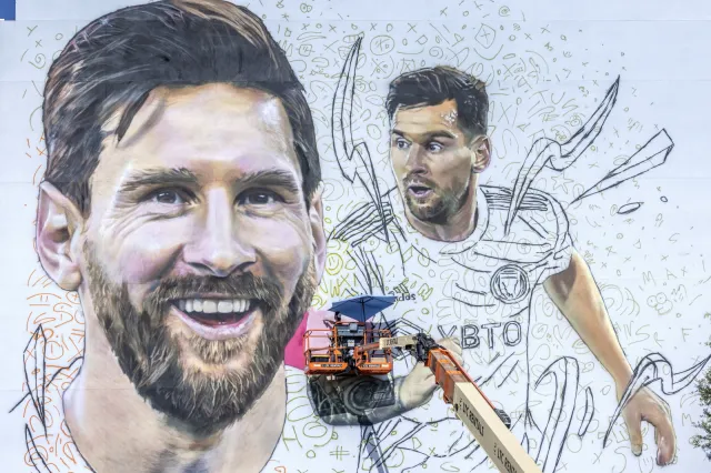 Miami szykuje mural na powitanie Messiego w lidze MLS